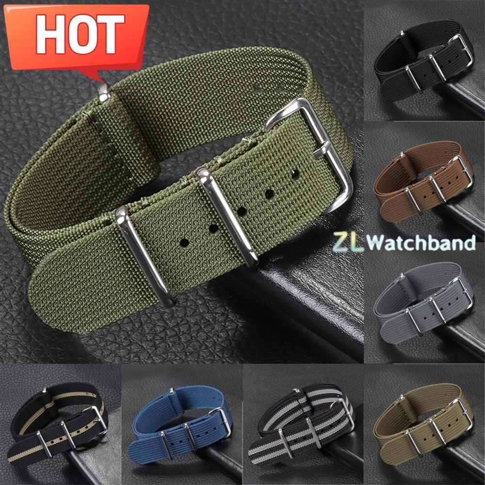 Nato Strap Nylon - สายนาฬิกาไนลอนแบบใหม่ 18 มม. 20 มม. 22