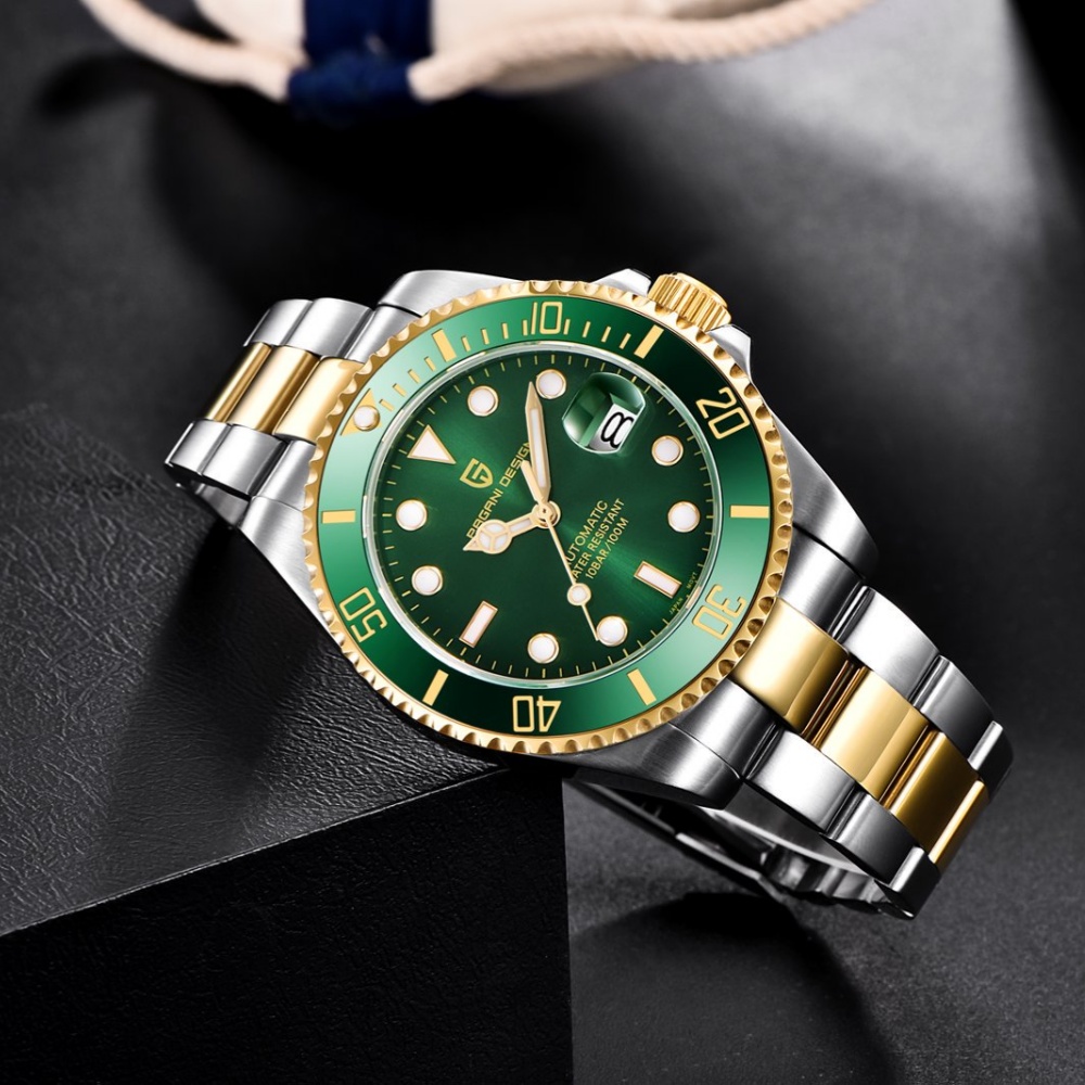 PAGANI ดีไซน์ PD1639 นาฬิกาอัต - Rolex Watch Submariner บทวิจารณ์และราคา