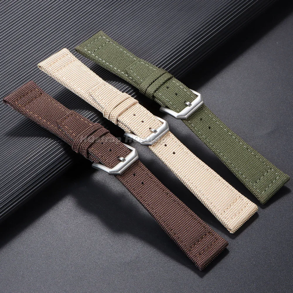ผ้าใบไนลอนสําหรับนาฬิกา IWC PI - Canvas Strap Watch บทวิจารณ์และราคา
