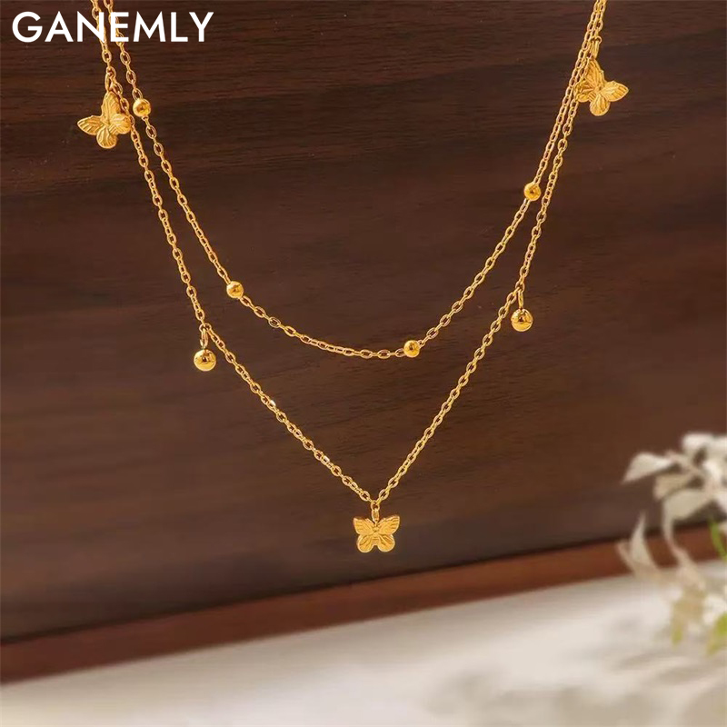 GANEMLY 316L สแตนเลสสตีล สไตล์ - Butterfly Clasp Deployant บทวิจารณ์และราคา