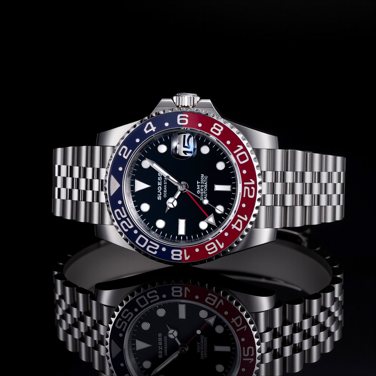 นาฬิกาดำน้ำ Sugess GMT สำหรับผ - Rolex Watch Submariner บทวิจารณ์และราคา