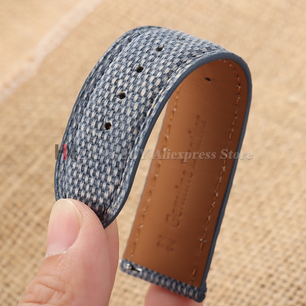 สายนาฬิกาผ้าแคนวาสคุณภาพพรีเมี - Canvas Strap Watch บทวิจารณ์และราคา