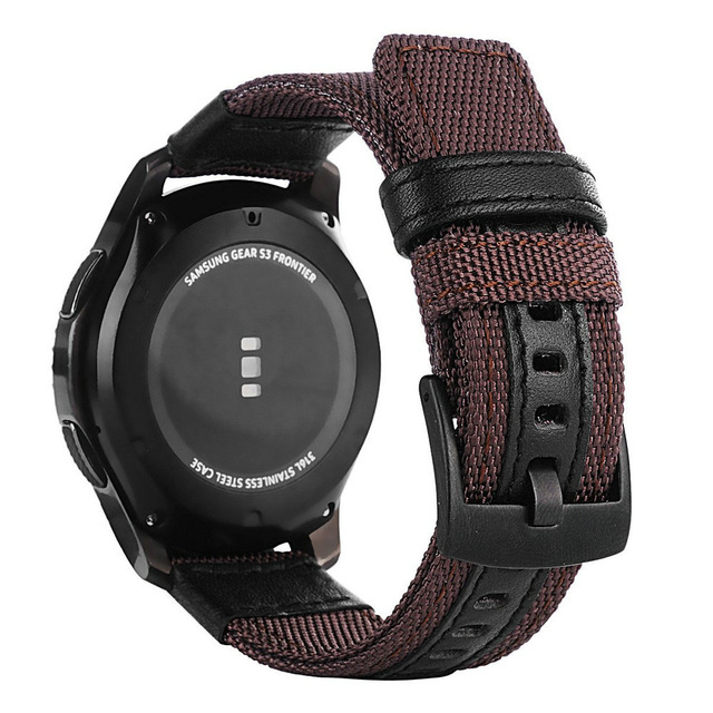 24 มม.นาฬิกาไนลอนสําหรับ TicWa - Canvas Strap Watch บทวิจารณ์และราคา