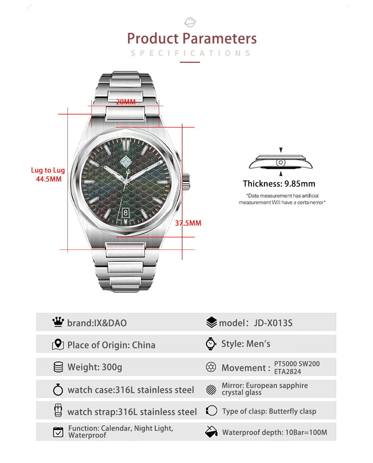 IX&DAO 2026 New Warrior นาฬิกา - Rolex Watch Submariner บทวิจารณ์และราคา