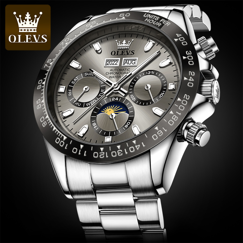 OLEVS 6654 Luxury Mens นาฬิกา  - Rolex Watch Submariner บทวิจารณ์และราคา