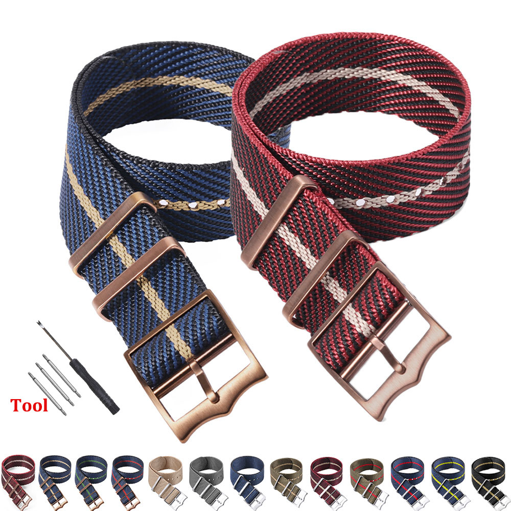 สร้อยข้อมือผ้าสำหรับ Rolex สาย - Nato Strap Nylon บทวิจารณ์และราคา